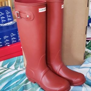 NIB Hunter Original Tall Rain Boots size 8